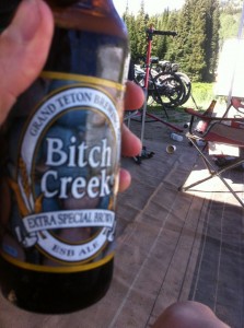 bitch creek excellent post race beer